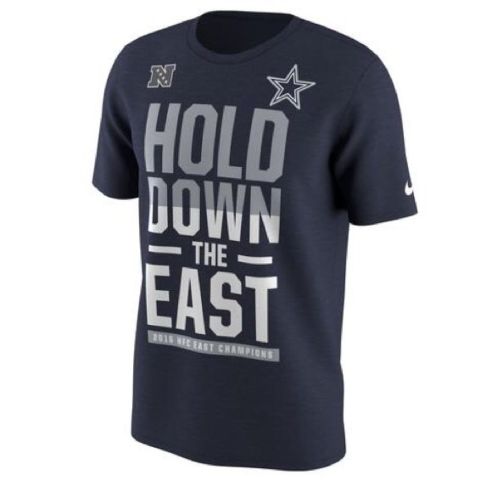 Nike Dallas cowboys hold down the east shirt XL